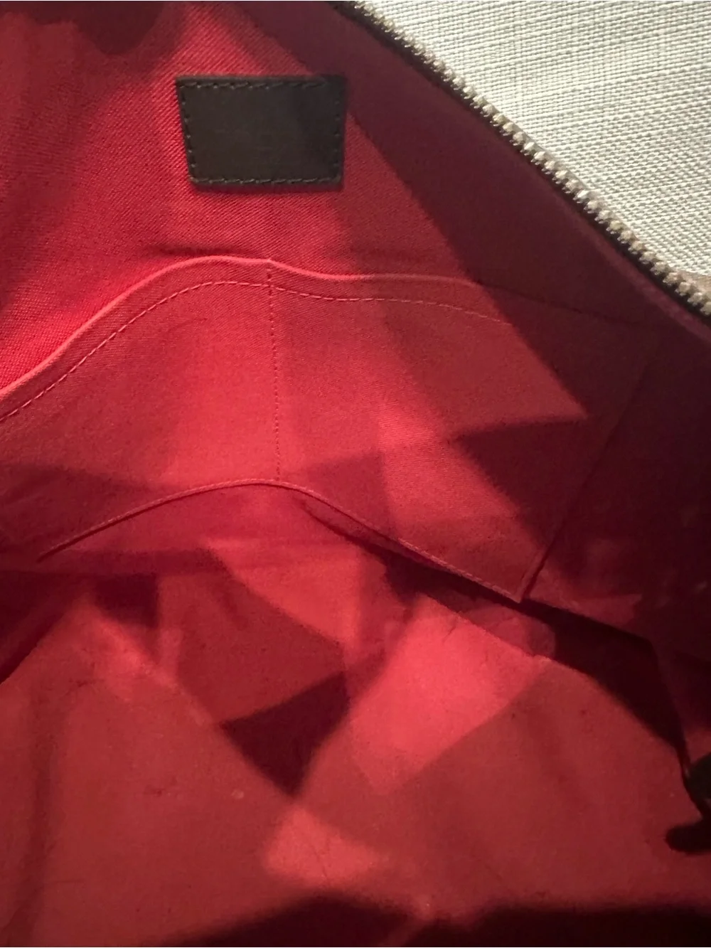Louis Vuitton Doumo Damier Hobo Shoulder Bag